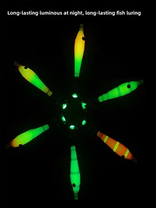Artefacto Luminoso para Soplar, Gancho para Calamar, Tela Suave para Sepia, Rollo de Madera, Camarón, Tinta de <span class=keywords><strong>Pulpo</strong></span>, Flúor - Product Image 3