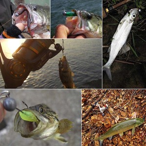 <span class=keywords><strong>Banshee</strong></span> leurre de gabarit à pas lent JH-10 jigging lumineux japon qualité leurre de pêche en eau salée doux méné sans plomb tête de gabarit leurre de mer - Product Image 6