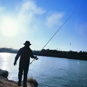 <span class=keywords><strong>Caña</strong></span> de Pescar Giratoria de Fibra de Carbono M-action, Acción <span class=keywords><strong>Media</strong></span> Lenta, Mango Recto de EVA, Empuñadura Tipo Pistola, para Pesca en Roca, Río, Carpa - Product Image 3
