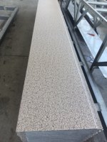 Panel de Pared Exterior Metálico Tallado, Aislante Térmico, Ecológico, Ligero, Tipo Sándwich de EPS, Resistente a la Intemperie