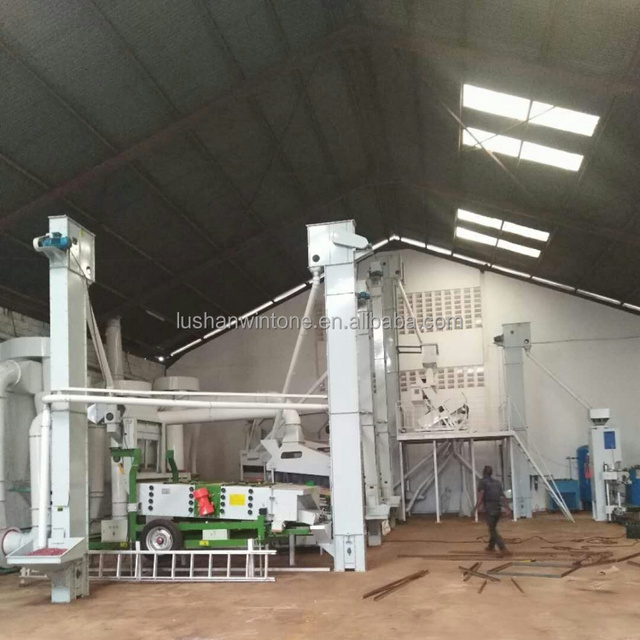 Manufacturer Customizable Kidney Beans Coffee Bean Processing Plant with Motor Core Components for Cleaning and Grading