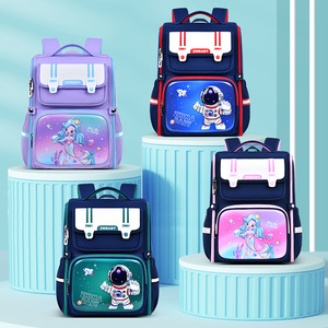 ZMBABY Cartoon <b>School</b> <b>Backpack</b> 18 In Waterproof Large Capacity For Boys Grades 1-3 Elementary Students - Product Image 1