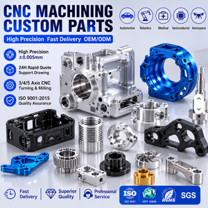 Premium Quality Custom Titanium CNC Machining Aluminum Alloy Turning Milling Copper Parts OEM Components Service Manufacturer - Product Image 1