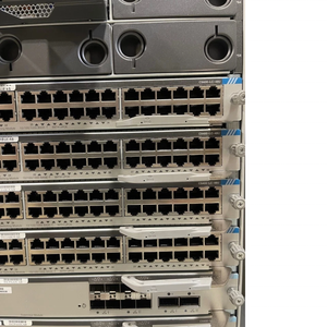 Commutateur modulaire Catalyst série 9400 C9410R avec 2x C9400-SUP-1, 8x C9400-LC-48U 10G, 48 ports PoE, double alimentation, fonction QoS - Product Image 1