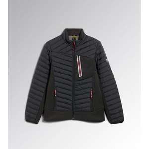 Chaqueta Acolchada Diadora Tech Athena Negra Talla XXL, Protección Contra el Frío, Corte Regular - Product Image 1