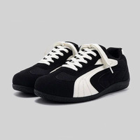 Zapatillas Deportivas Unisex Estilo Alemán con Cordones, Malla Transpirable, Casuales, de Tacón Bajo, para Caminar