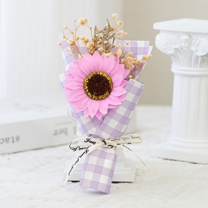 Mini Ramo de Girasoles Eternos como Regalo de Cumpleaños y Boda, Decoración del Hogar, Regalo de San Valentín - Product Image 6
