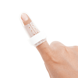 Fabriek Directe Verkoop Medische Aluminium Vinger Ondersteuning Waterdicht Pinky Vinger Spalk - Product Image 1
