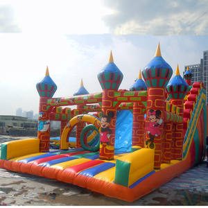 Prix d'usine Château gonflable extérieur Aire de jeux pour enfants Trampoline gonflable en PVC Maison gonflable personnalisée à vendre - Product Image 3