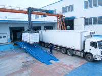 Rampe de chargement hydraulique mobile, réglable et portable OEM 10t