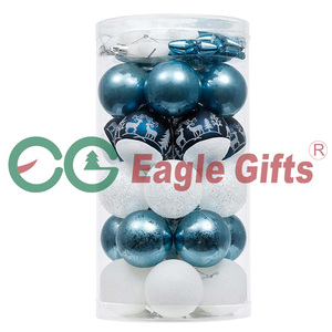 Aquile rosa bianco oro verde menta 5cm palle di natale Boule De Noel decorazioni De Sapins De noel - Product Image 2