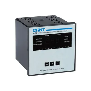 CHNT CHINT-controlador inteligente de compensación de potencia reactiva, condensador reactivo de bajo voltaje, JKF8