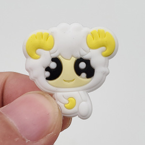 Zwölf Zodiac Series PVC Weich gummi Schuh Charms Personal isierte DIY Cartoon Clog Zubehör Niedliche Tiers chuh Dekorationen - Product Image 4
