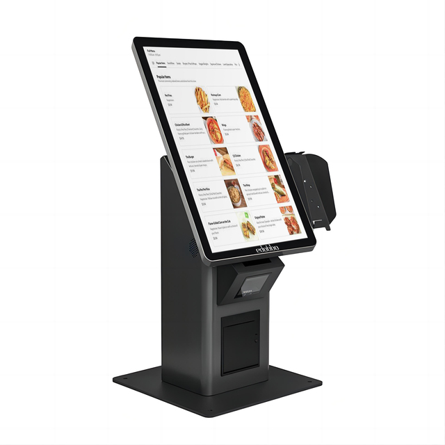 Self-Ordering POS Kiosk - 21.5" Touch Screen, Fanless, Windows/Android System Desktop or Floor-Standing