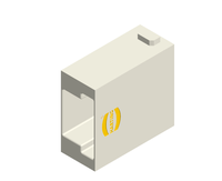 Module Harting 09140014623 Han RJ45 / Transfert de données / Connexion par câble pour Ethernet industriel