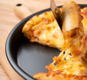 Molde para <span class=keywords><strong>Pizza</strong></span> Antiadherente de Alta Calidad Personalizado de 10, 9, 8 y 6 Pulgadas, Bandeja para Hornear Industrial al por Mayor, Platos para Hornear para Horno - Product Image 2