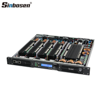 Amplificateur DSP D4-3000 classe d à 4 canaux avec amplificateur de plaque de subwoofer Dsp 3000w intégré