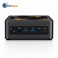 Mini PC CoreNest con AMD Ryzen AI 9 HX 470 de 12 Núcleos, Zen 5, Radeon 890M, LPDDR5 6400MT/s, Máximo 128GB, OCuLink eGPU, WiFi 6E, Mini PC con IA