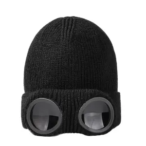 ファッションニュースタイル冬かわいい耳ニット帽ビーニーかぎ針編みビーニー耳付き暖かいニット帽