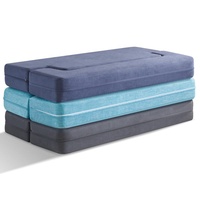 Lit de jour pliant de style moderne, fabriqué en Chine, échantillon disponible, matelas compressé dans une boîte pour la maison, l'école, la chambre à coucher, meubles