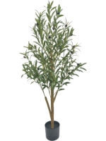 Décoration d'arbre vert artificiel pour la maison, plantes en pot artificielles pour le salon, ornements élégants pour la table à manger