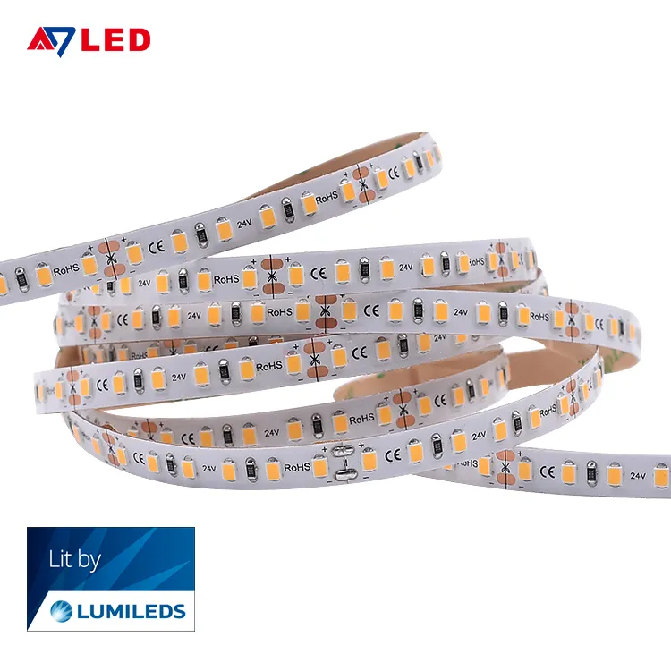 Premium long life span Brand leds SMD2835 12v waterproof high CRI 120 led strips lights for room