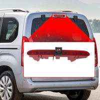 Caméra de recul pour véhicule GAYINTT AHD 1080P avec objectif fisheye pour Peugeot Partner II / Citroën Berlingo II (2008-2016)