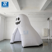 Tente gonflable sur le thème d'Halloween, maison gonflable d'Halloween