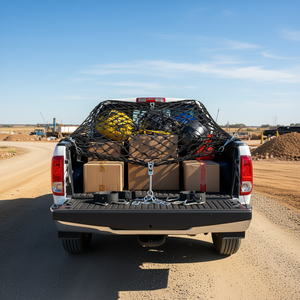 Red de Carga Reforzada de 8 x 6.7 Pies para Camioneta, Jeep, Remolque con Ganchos en S y Hebillas de Cam, Accesorios de Control de Carga - Product Image 2