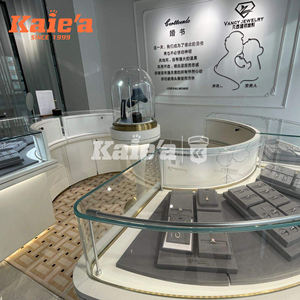 Vitrine à bijoux Vitrines Préféré Doit <span class=keywords><strong>Acheter</strong></span> Haut de Gamme Exquis Showroom Niveau Comptoirs De Vente De Luxe - Product Image 6