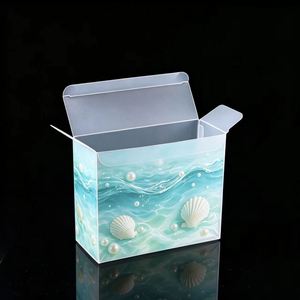<b>Bear</b> Theme Eco-Friendly Transparent Folding Box Custom Printed Gift Packaging Case for Kids Toy Candy Storage Rectangle Plastic - Product Image 6