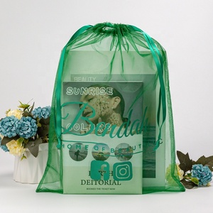 شعار مخصص الرباط الأخضر الحقيبة الكتب شبكة التعبئة والتغليف - Product Image 3