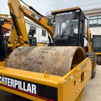 Rouleau Vibratoire CAT CS-683E d'Occasion : Performances Stables, Idéal pour le Compactage de Sols, Graviers et Fondations – En Promotion