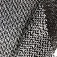 Entoilage thermocollant en viscose polyester épais et lourd, tricoté, Buckram Pakistan