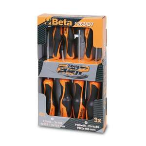 BETA - 012630017 Jeu de 7 tournevis-JEUX DE TOURNEVIS EAN 8014230611150 - Product Image 1