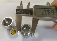 4L,5L,6L,7L,8L,10L/min vannes de contrôle de débit de douche réducteur limiteur ensemble adaptateur économiseur de débit d'eau pommeau de douche limiteur de débit