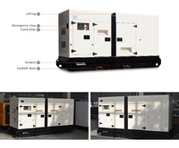 100กิโลวัตต์120 Kva เครื่องกำเนิดไฟฟ้าดีเซลกับเครื่องยนต์6BTA5.9-G2ซูเปอร์เงียบไฟฟ้าเครื่องกำเนิดไฟฟ้าดีเซล
