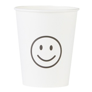 Gobelets en papier jetables épais de qualité alimentaire, 100 pièces, gobelet pour boissons chaudes de fête, forme cylindrique - Product Image 5