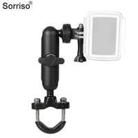 Support de guidon de moto et de vélo SORRISO pour caméra d'action GoPro Insta360 Hero OSMO, accessoires