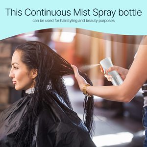 Barbers Salon Plastique Nettoyage Continu Mister Vide Ultra Fine Water Mist Versatile Spray Bottle pour Coiffure S81 - Product Image 4