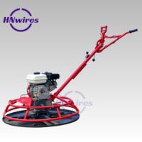 100 # Machine à lisser le béton à moteur à essence, modèle B1, haut de gamme, vente chaude, diamètre personnalisé, poussée manuelle, utilisée sur les chantiers de construction routière