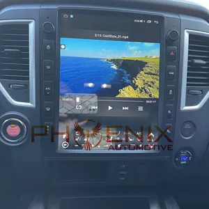 PA 2023 13 ''Android 10 Vertical del coche de la pantalla táctil estéreo navegación sistema Gps para Nissan Titan (XD) 2016-2019, Tesla Radio
