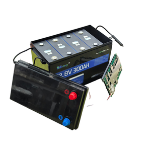 12V 충전식 태양광 솔리드 스테이트 배터리 팩 딥 사이클 BMS LiFePO4 200Ah 280Ah 300Ah 314Ah 4000 사이클 2년 보증 - Product Image 1