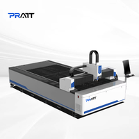 Machine de découpe de tôles métalliques au laser à fibre industrielle numérique de haute précision avec rail de guidage HIWIN et moteur servo Yaskawa