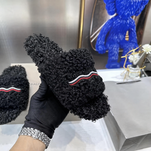 Ciabatte da <span class=keywords><strong>Donna</strong></span> di Grande Taglia con Piattaforma in Peluche, Antiscivolo e Ammortizzanti, <span class=keywords><strong>Scarpe</strong></span> da Esterno 2025 - Product Image 5