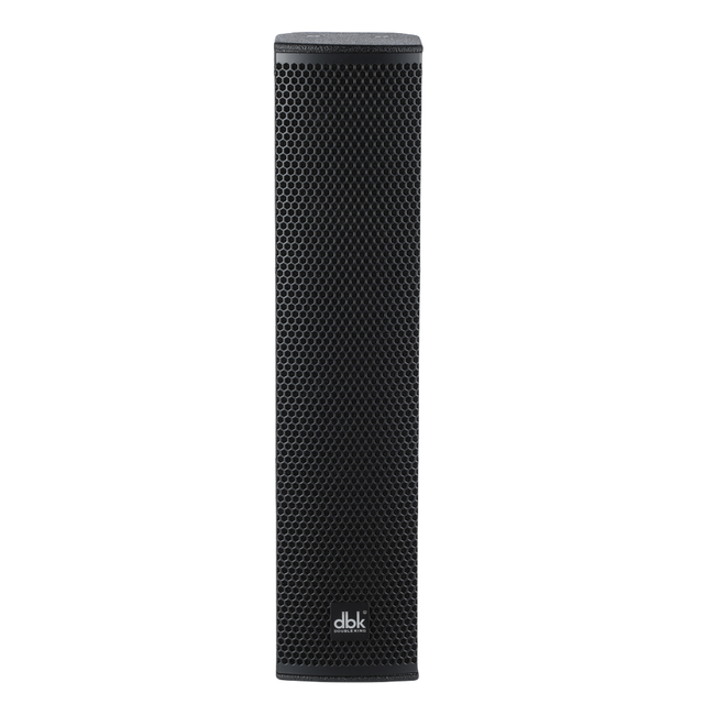 DBK 4*4 Inch Wooden Passive Column Speaker Full Range 2 Way Neodymium PA Speaker Audio Sound Equipment for Church
