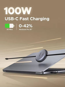 Cable USB C Retráctil UGREEN de 100W, Cable Tipo C, Cable de Carga y Datos USB C para iPhone 17/16/14, MacBook Pro/Air, Galaxy S25/S25/S24 - Product Image 2