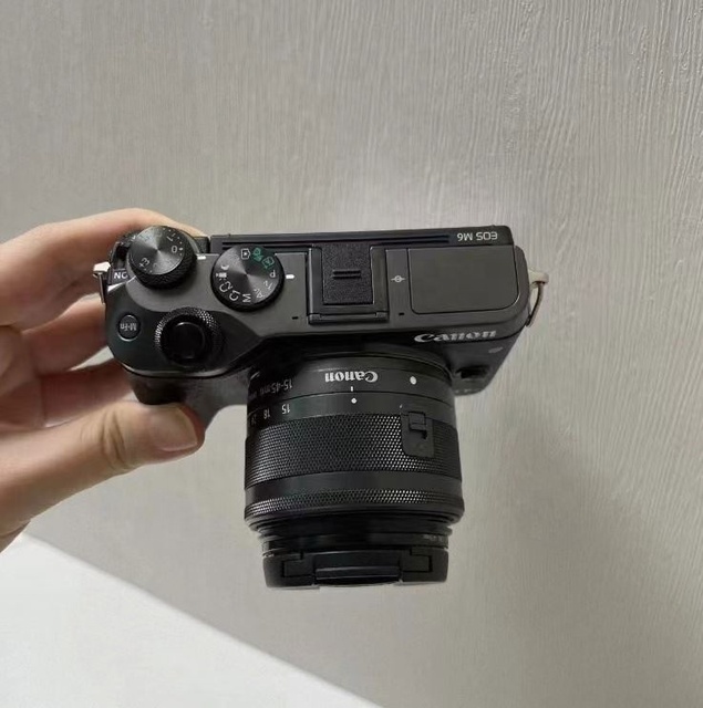 Ready to Ship Canons M6 With 15-45mm  Entry Level Mirrorless Photography APS-C Used Camera