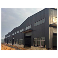 Structure métallique préfabriquée en métal bâtiment en acier préfabriqué à assemblage rapide facile moderne