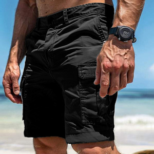 Pantalones Cortos <span class=keywords><strong>Cargo</strong></span> Multibolsillos Transpirables y Modernos para Hombre, Ideales para Viajes, Playa y Actividades al Aire Libre - Product Image 2
